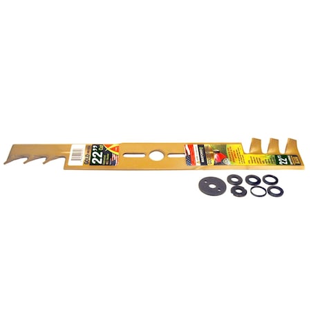 Maxpower MaxPower 22 in. Mulching Mower Blade For Walk-Behind Mowers 1 pk 331982S